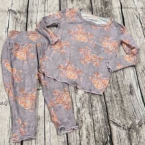 Everly Grey 2 piece outfit size 12-18 months